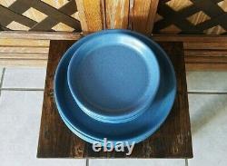 (10) Dansk Lindestone Sky Blue Dinner & Salad Plates