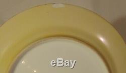 10 French Limoges Porcelain Dinner Plates Shell Seascape Nautilus 1906