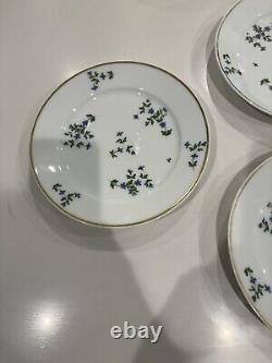 11 18th Century French Empire Porcelain Cornflower Sprig