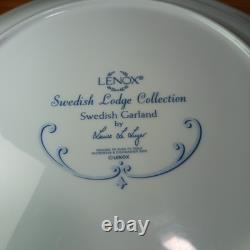 11 LENOX Swedish Lodge Collection Swedish Garland 11.25 Dinner Plates USA