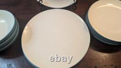 11 Noritake, Colorwave Blue, Stoneware, Great Condition