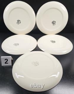 11 Taylor Smith Taylor Blue Lace Dinner Plates Set Vintage Floral Dishes MCM Lot