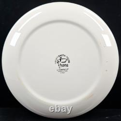 11 Taylor Smith Taylor Blue Lace Dinner Plates Set Vintage Floral Dishes MCM Lot