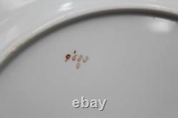 12 Copeland Spode Stafford Blue Leaf & Gold Dinner Plates T. Goode 10.5 9688