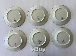 12 Dinner Plates Royal Copenhagen Blue Fluted Full Lace 10 #1084