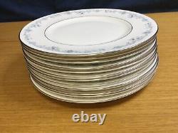 12 Royal Doulton H4997 Angelique 10 1/2 Dinner Plates