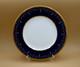 12 SET Coalport Ovington Brothers Cobalt Blue With Gold Encrusted Rim Dinner Plate