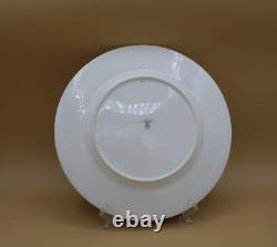 12 SET Coalport Ovington Brothers Cobalt Blue With Gold Encrusted Rim Dinner Plate