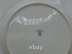 12 SET Coalport Ovington Brothers Cobalt Blue With Gold Encrusted Rim Dinner Plate