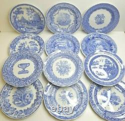 12 Spode Blue Room Collection VARIETY 10 3/8 Decorative Collectible Decor Plate