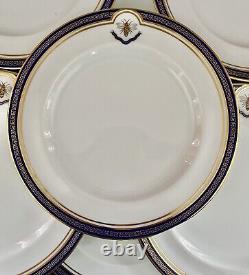 12 Spode Copelands Dinner Plates White Star Line Titanic Pattern Plates