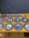 12 Various Antique Wedgwood Historical Scenes Transferware 9 1/4 Plates (4438)
