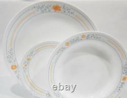 12-pc Corelle APRICOT GROVE DINNERWARE SET with Dinner, Bread Plates & 15-oz Bowls