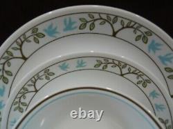 12-pc Corelle TREE BIRD DINNERWARE SET Dinner Bread PLATES 18-oz BOWLS