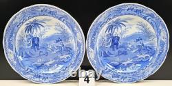 14 Pc Spode Blue Room Collection Dinner Plates Set Floral Scalloped England Lot