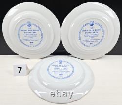 14 Pc Spode Blue Room Collection Dinner Plates Set Floral Scalloped England Lot