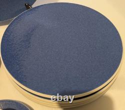 18 Pc. Sasaki Colorstone Sapphire Set EUC