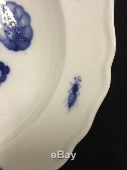 18th Century Blue And White Meissen Plate With Mark
