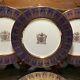 1939 New York World's Fair 12 Lenox 10 1/2 Cabinet Plates New Jersey State Seal