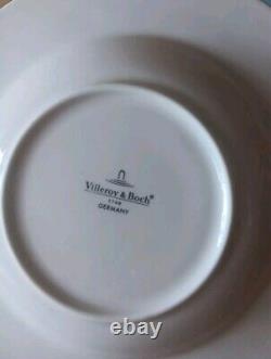 19xVilleroy Boch Dinner Plates /salad /entry Plate High Quality Blue and White