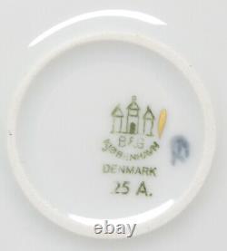 1 Bing & Grondahl Seagull B & G Denmark Gold Trim Dinner Plate 10.25 Diameter