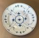 1 Dinner Plate Royal Copenhagen Blue Fluted Flowers Denmark