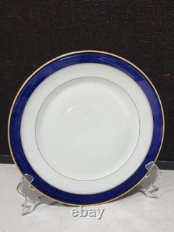 1- Haviland France 10 TURENNE Cobalt Blue Dinner Plate