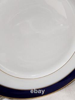 1- Haviland France 10 TURENNE Cobalt Blue Dinner Plate
