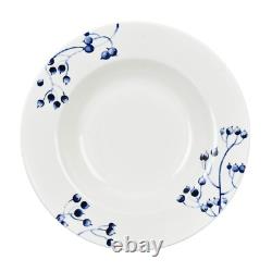 20 pc Azur de Limoges Bone China Dinner Tea Set Porcelain Dinnerware Blue Plates