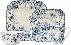222 Fifth ADELAIDE-BLUE & WHITE 20 piece set