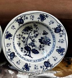 2Pc ENGLISH IRONSTONE TABLEWARE(EIT)Serving bowl Blue&White Dinner Plate England