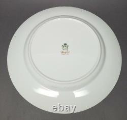 2 x Aynsley GEORGIAN COBALT SMOOTH 10 5/8 Dinner Plate Bone China 7348 READ #1