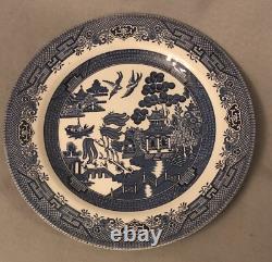 30 Churchill England Blue Willow 10 1/4 Dinner Plates