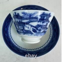 30 PC Mottahedeh Vista Allegra Blue Canton Porcelain Plates Charleston Set