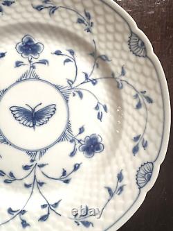 3 BING and GRONDAHL Butterfly Dinner Plates 9-5/8 DENMARK