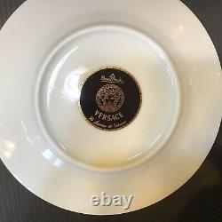 3 Pc Rosenthal Versace Butterfly Garden Dinner Salad & Bread Plates EUC 1980s