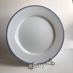 4 APILCO France TRES GRANDE BLUE 12 Porcelain Charger Dinner Plates Cobalt