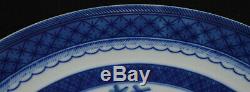 4 Beautiful Mottahedeh Blue Canton 10 1/'4 Dinner Plates Historic Charleston