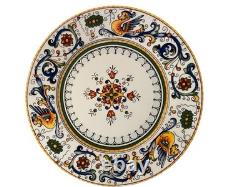 4 Bonvida BVX3 Dinner Plates Portugal Blue Dragon Scroll Raffaelesco 10 & 5/8