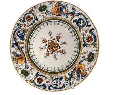 4 Bonvida BVX3 Dinner Plates Portugal Blue Dragon Scroll Raffaelesco 10 & 5/8
