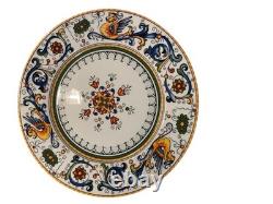 4 Bonvida BVX3 Dinner Plates Portugal Blue Dragon Scroll Raffaelesco 10 & 5/8