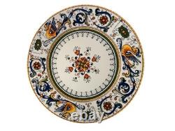 4 Bonvida BVX3 Dinner Plates Portugal Blue Dragon Scroll Raffaelesco 10 & 5/8