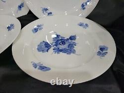 (4) Royal Copenhagen Blue Flowers Braided #8097 Dinner Plates 10 NICE COND. #2