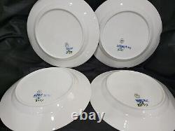 (4) Royal Copenhagen Blue Flowers Braided #8097 Dinner Plates 10 NICE COND. #2