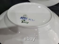 (4) Royal Copenhagen Blue Flowers Braided #8097 Dinner Plates 10 NICE COND. #2