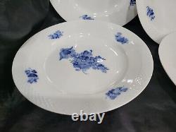 (4) Royal Copenhagen Blue Flowers Braided #8097 Dinner Plates 10 NICE COND. #3