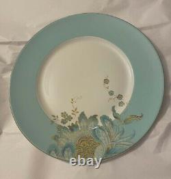 4 x 222 FIFTH PTS Int'l Eliza Spring Blue Fine China 11 Dinner Plate NEW read