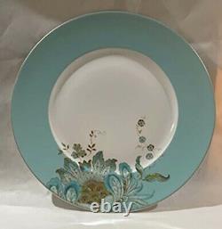 4 x 222 FIFTH PTS Int'l Eliza Spring Blue Fine China 11 Dinner Plate NEW read