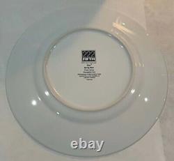 4 x 222 FIFTH PTS Int'l Eliza Spring Blue Fine China 11 Dinner Plate NEW read