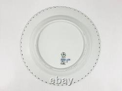 4x Royal Copenhagen Blue Fluted Full Lace 1084 Dinner Plates Diameter 25,5 cm